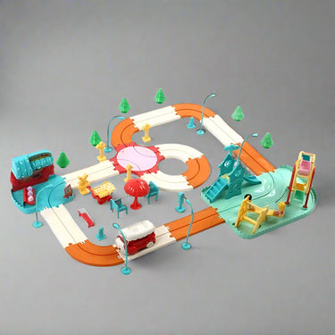 RAIL CAR ASSEMBLED TRACK SET